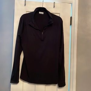 Black Columbia zip up top XL stretch material